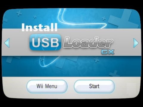 install usb loader gx wii